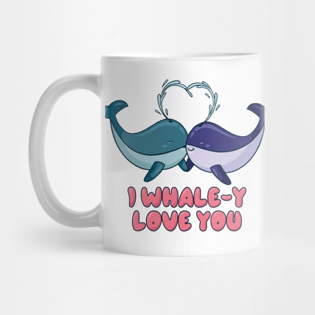 I Whale-Y Love You | Funny Animal Valentine by SLAG_Creative